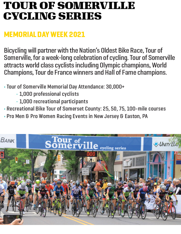 Tour of Somerville 2021 - Bicycling Magazine Media Kit